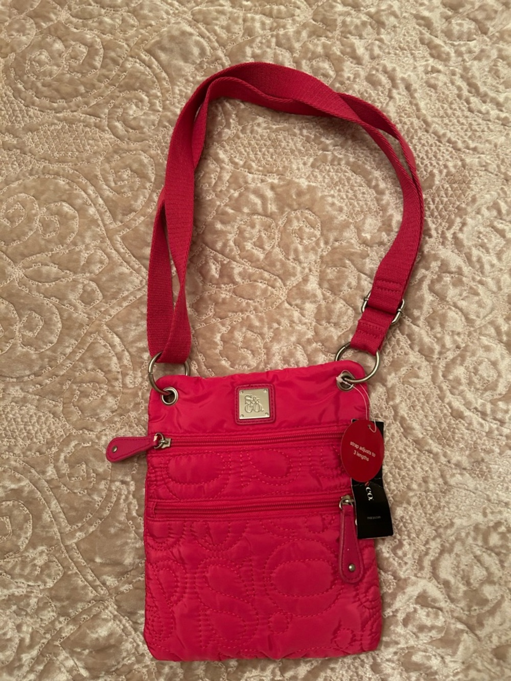 NWT Style & Co Hot Pink Crossbody Bag